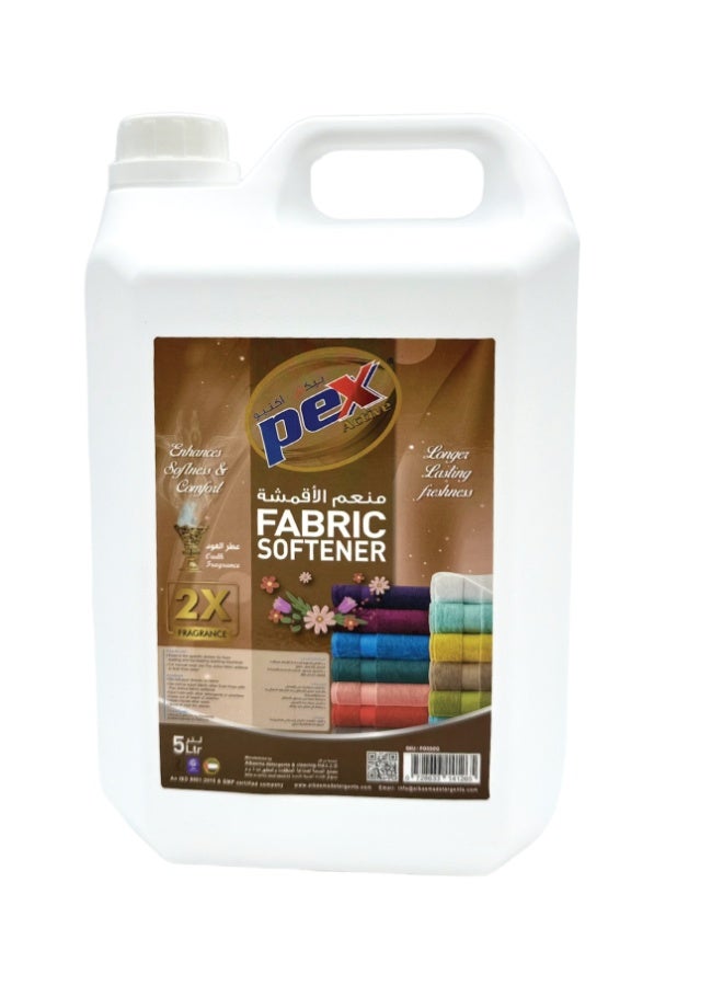Pex Active Fabric Softener Oud – 5 Litre